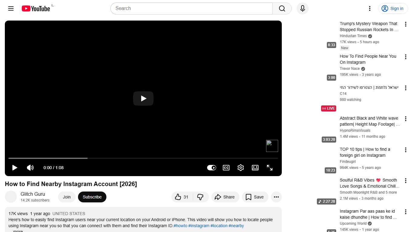 How to Find Nearby Instagram Account [2026] - YouTube